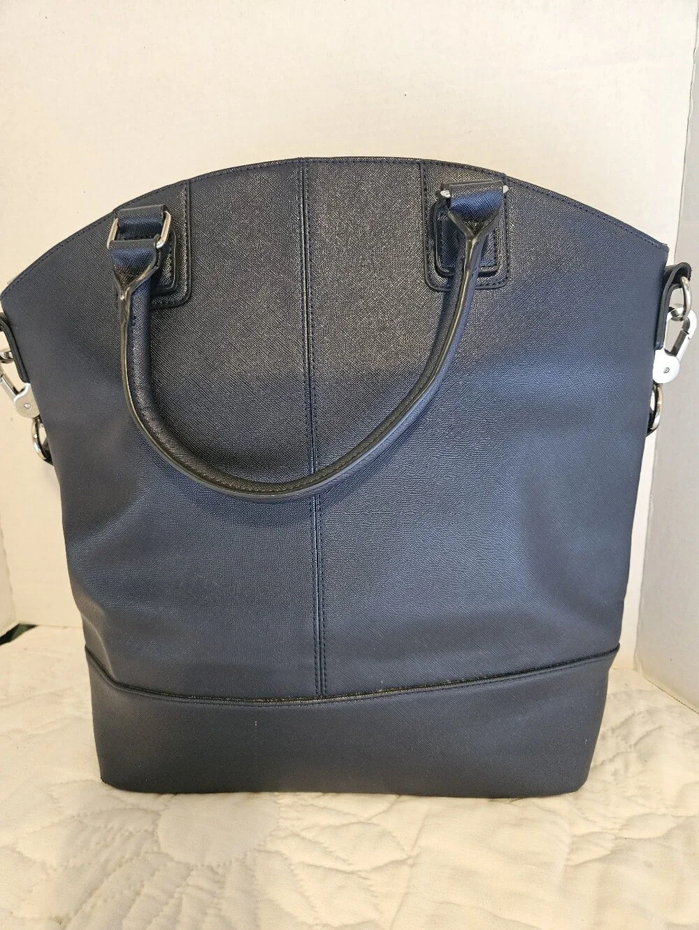 31 By Jewell Dark Navy Blue Tote 3 Compartments